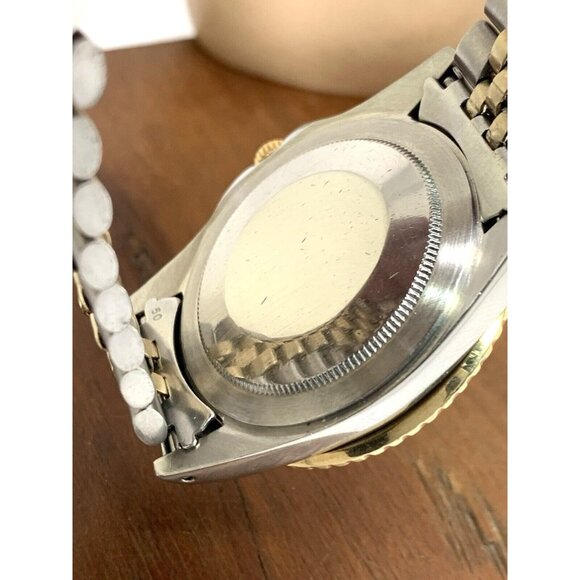 Rolex Men's Watch 1675 GMT Master Automatic Vintage 1979 Black Dial Two Tone - Picture 7 of 15